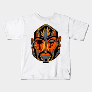 Orangrey African Mask No 9 Kids T-Shirt